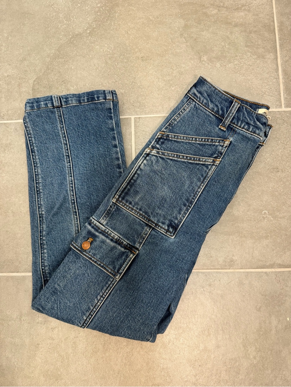 Madewell 90s Straight Cargo Jean